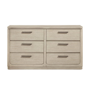 Alita Light Gray Natural Dresser by Homelegance at Eve Furniture