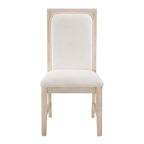 Alita Light Gray Natural Expandable Dining Room Set by Homelegance at Eve Furniture
