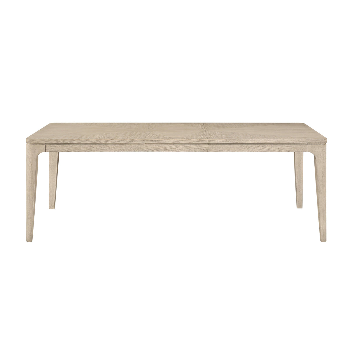 Alita Light Gray Natural Expandable Dining Table by Homelegance at Eve Furniture