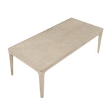Alita Light Gray Natural Expandable Dining Table by Homelegance at Eve Furniture