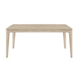 Alita Light Gray Natural Expandable Dining Table by Homelegance at Eve Furniture