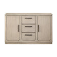 Alita Light Gray Natural Server by Homelegance at Eve Furniture