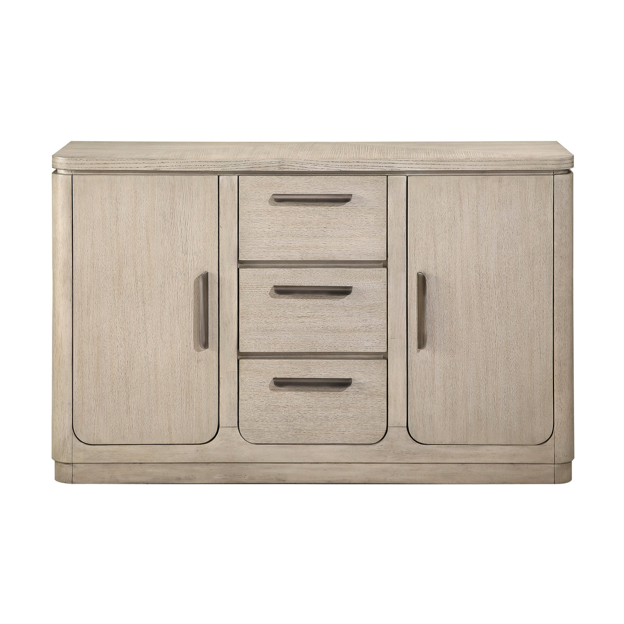 Alita Light Gray Natural Server by Homelegance at Eve Furniture