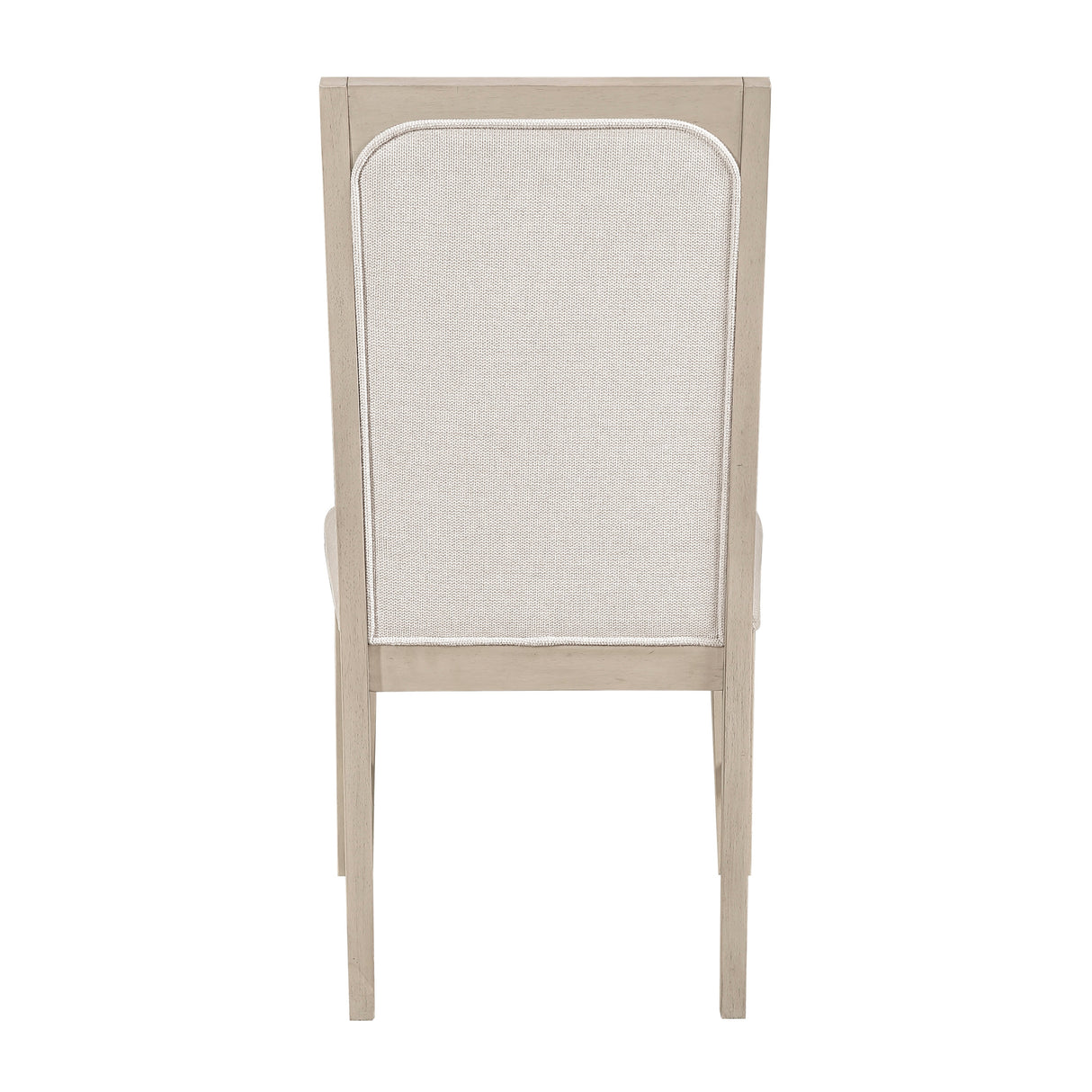 Alita Light Gray Natural/Beige Side Chair, Set of 2 by Homelegance at Eve Furniture