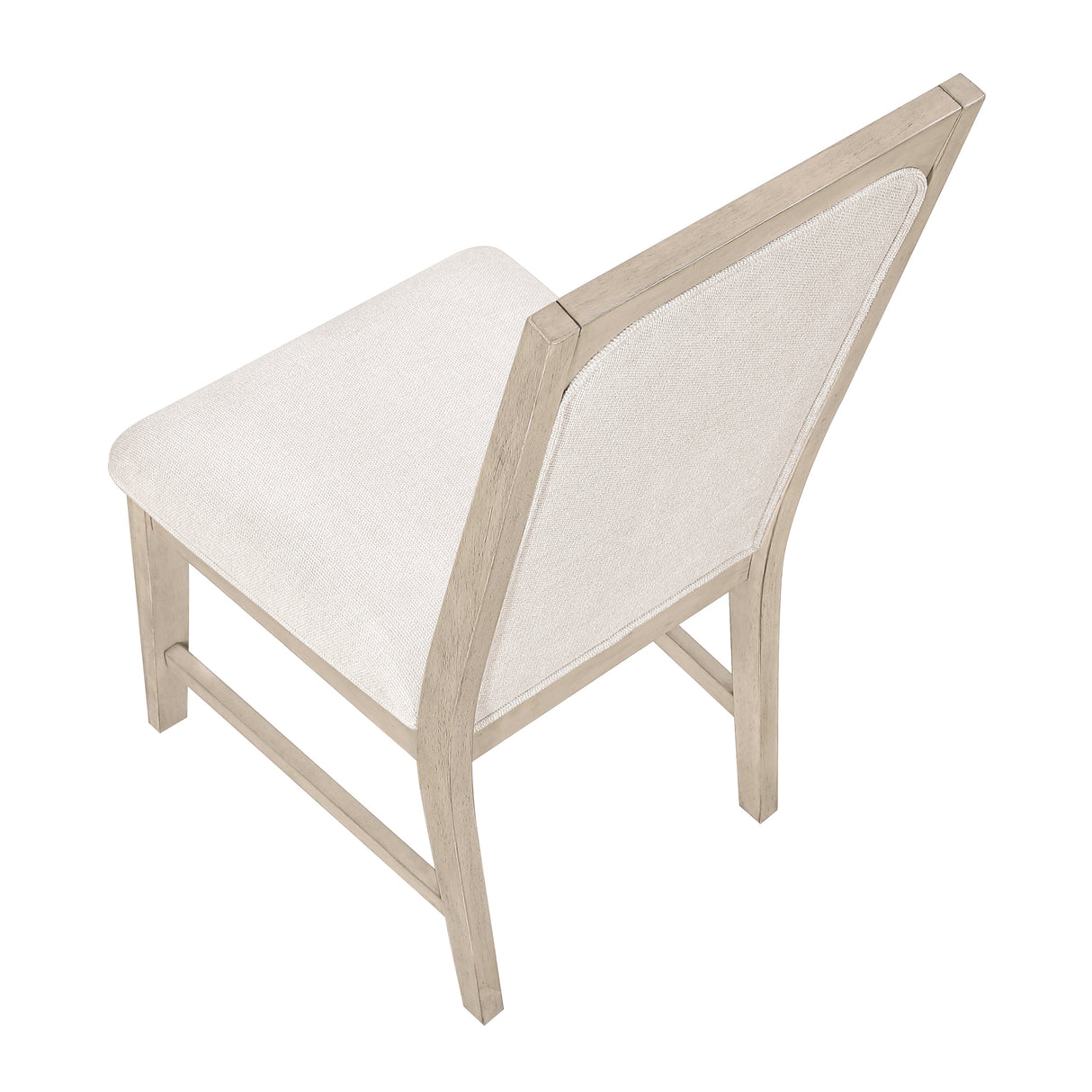 Alita Light Gray Natural/Beige Side Chair, Set of 2 by Homelegance at Eve Furniture