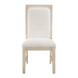 Alita Light Gray Natural/Beige Side Chair, Set of 2 by Homelegance at Eve Furniture