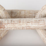 Alix Beige Wooden Link Chain Decorative Object by Mercana at Eve Furniture