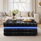 Alix Black Coffee Table and End Table by New Era Innovations at Eve Furniture