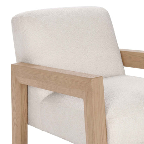 Aliza Accent Chair - Ivory by Classic Home at Eve Furniture