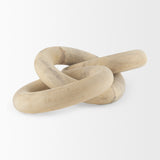 Alize Solid Wood Circular Chain Link Decorative Object by Mercana at Eve Furniture
