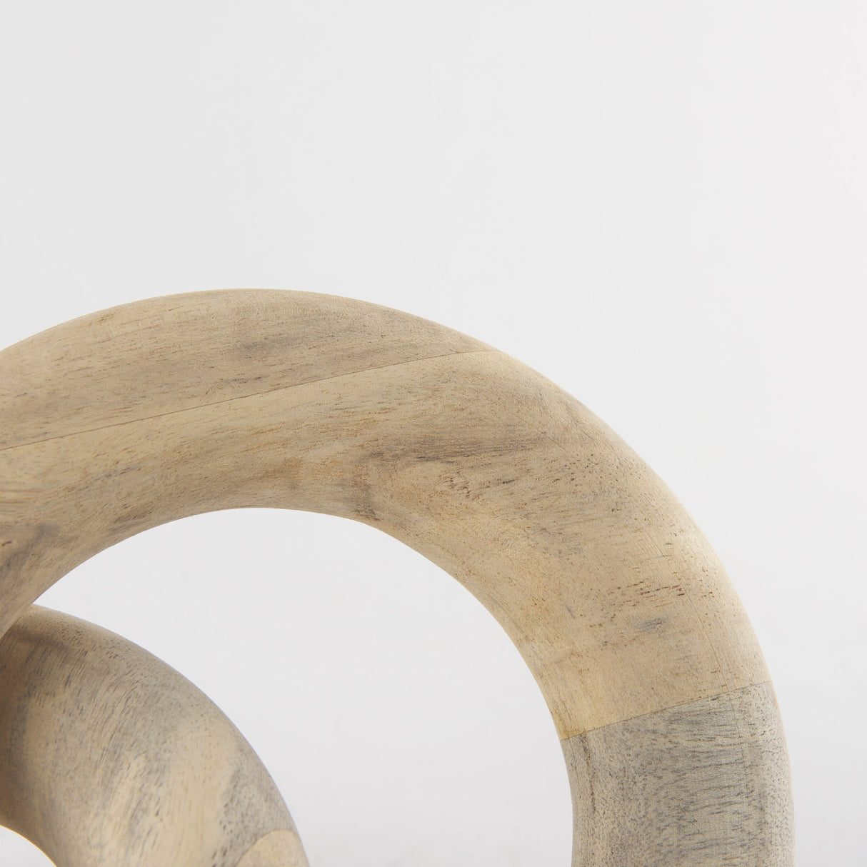 Alize Solid Wood Circular Chain Link Decorative Object by Mercana at Eve Furniture