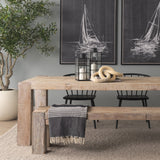 Alize Solid Wood Circular Chain Link Decorative Object by Mercana at Eve Furniture