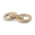 Alize Solid Wood Circular Chain Link Decorative Object by Mercana at Eve Furniture
