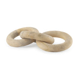 Alize Solid Wood Circular Chain Link Decorative Object by Mercana at Eve Furniture
