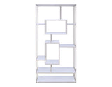 Alize White Bookshelf by Steve Silver at Eve Furniture