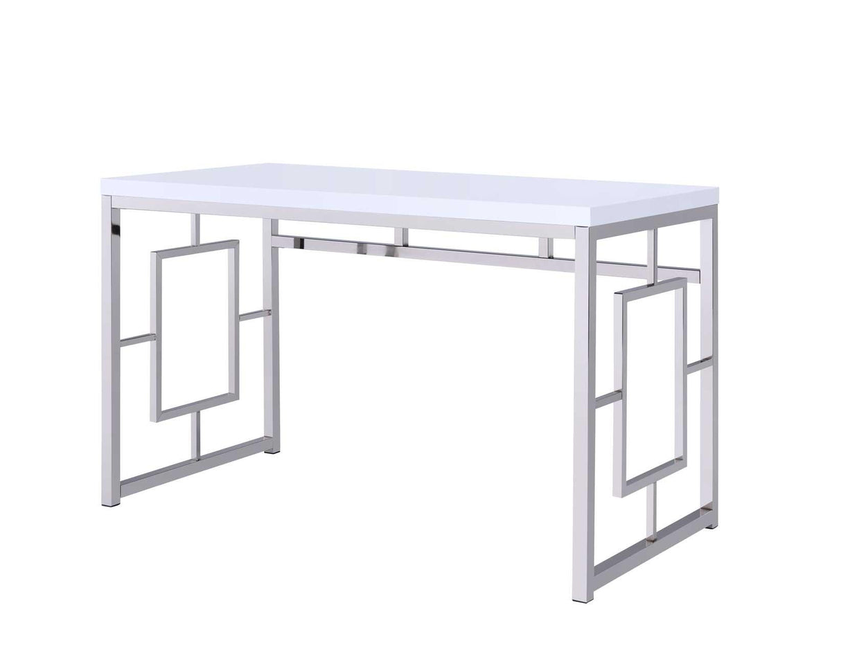 Alize Desk, White by Steve Silver at Eve Furniture