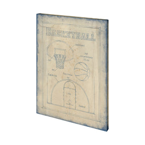 All About the Game III by Ethan Harper a Hand Embellished Textured Canvas by Mercana at Eve Furniture