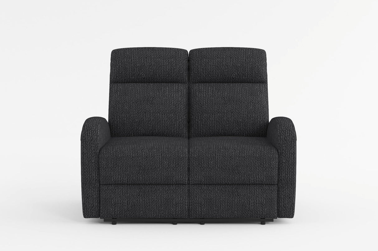 Allen Dark Gray Double Reclining Loveseat