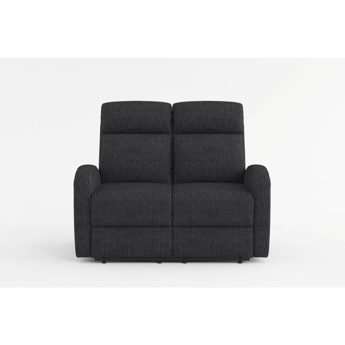 Allen Dark Gray Double Reclining Loveseat