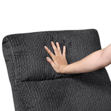 Allen Dark Gray Double Reclining Loveseat