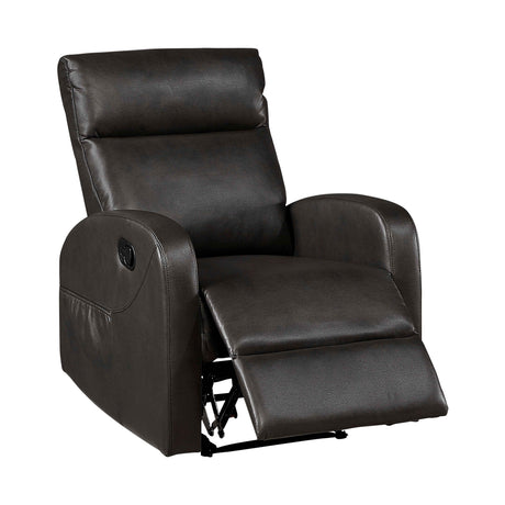 Allen Espresso 3-Piece Reclining Living Room Set by Homelegance at Eve Furniture