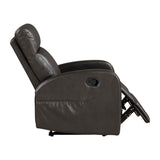 Allen Espresso 3-Piece Reclining Living Room Set by Homelegance at Eve Furniture
