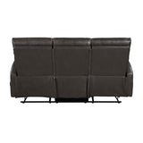 Allen Espresso 3-Piece Reclining Living Room Set by Homelegance at Eve Furniture