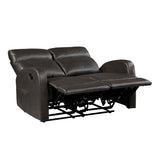 Allen Espresso 3-Piece Reclining Living Room Set by Homelegance at Eve Furniture