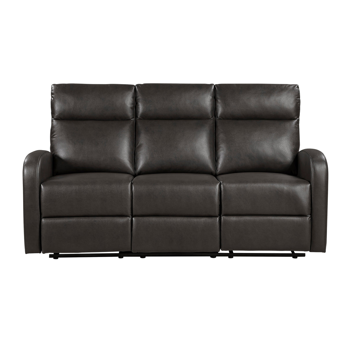 Allen Espresso Double Reclining Sofa and Loveseat by Homelegance at Eve Furniture