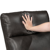 Allen Espresso Double Reclining Sofa by Homelegance at Eve Furniture