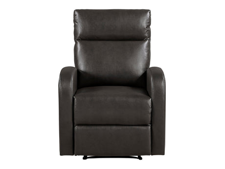 Allen Espresso Reclining Chair by Homelegance at Eve Furniture