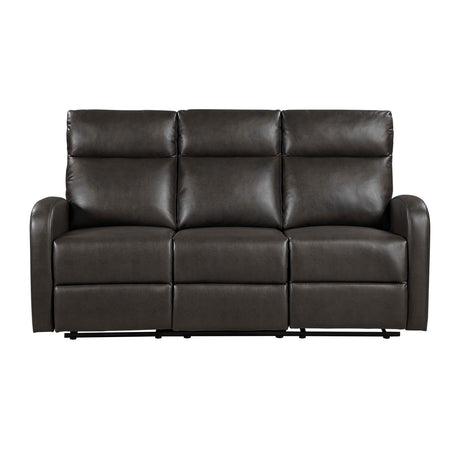 Allen Espresso Reclining Living Room Set by Homelegance at Eve Furniture