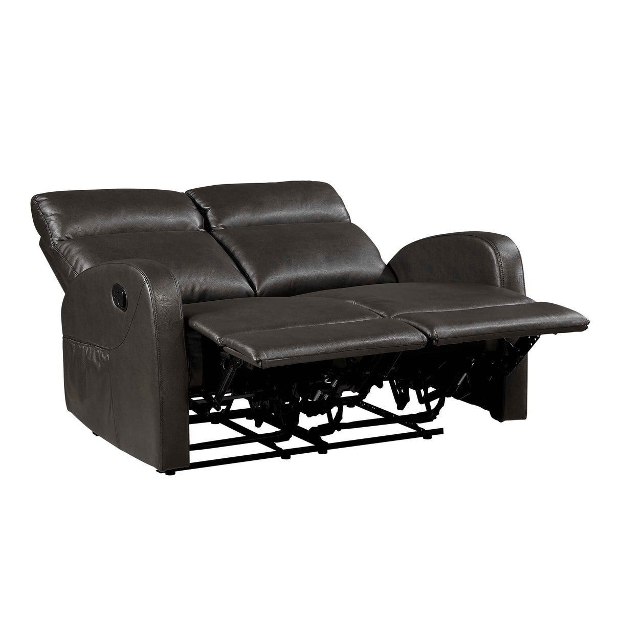 Allen Espresso Reclining Living Room Set by Homelegance at Eve Furniture