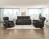 Allen Espresso Reclining Living Room Set by Homelegance at Eve Furniture