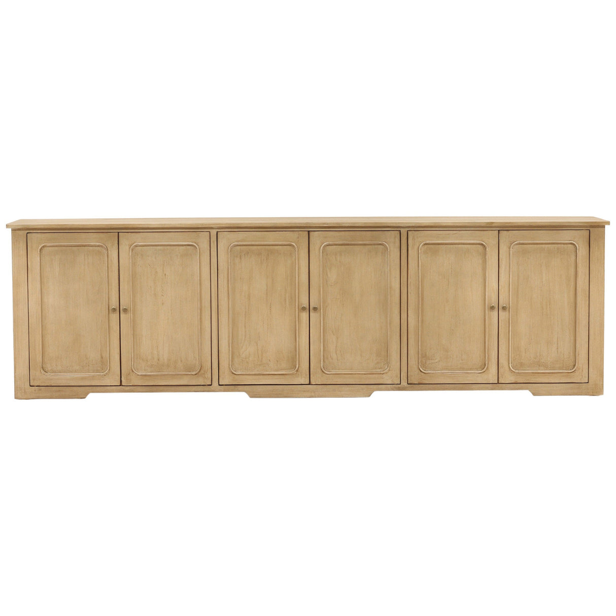 Allesandro Sideboard, Light Warm Wash by Dovetail at Eve Furniture