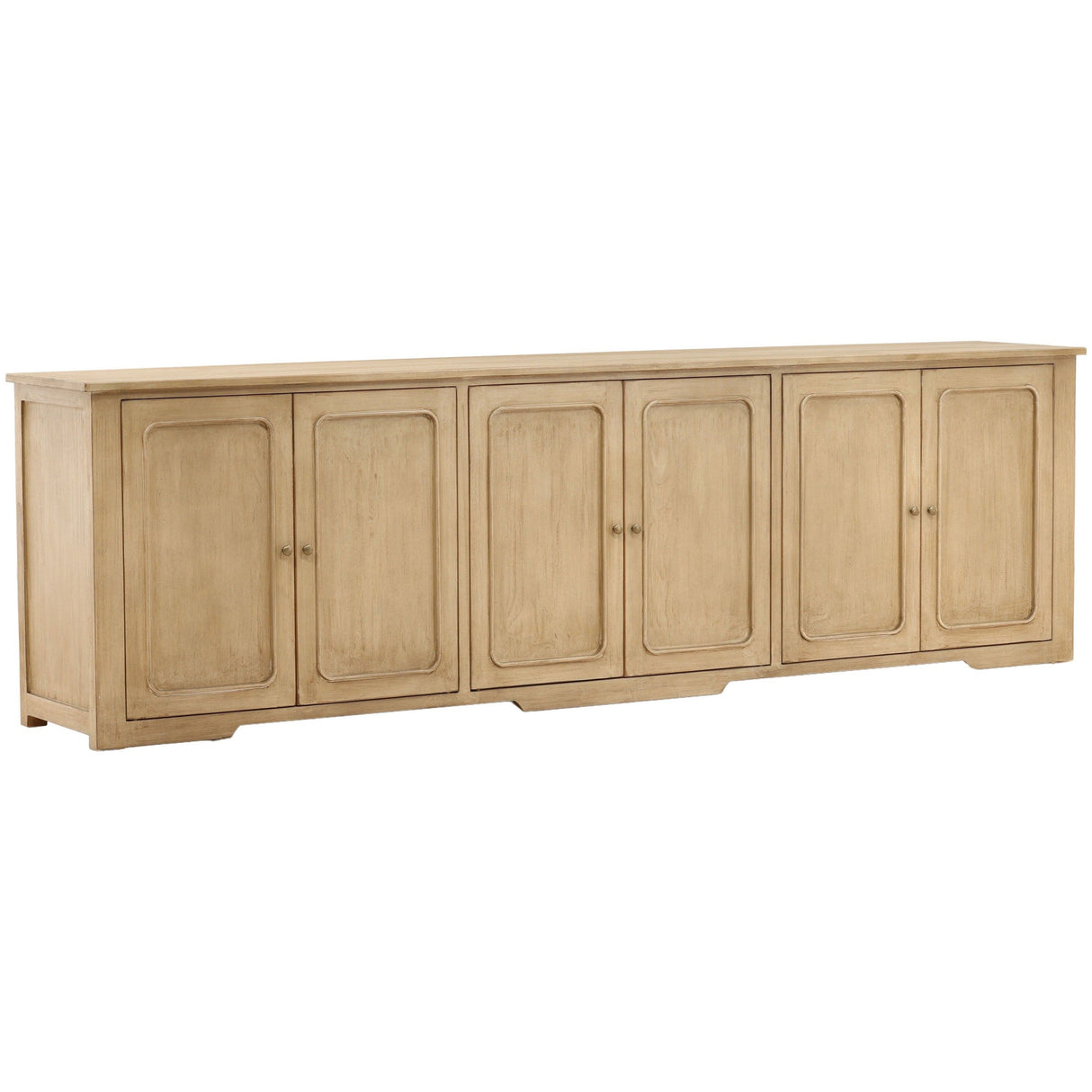 Allesandro Sideboard, Light Warm Wash by Dovetail at Eve Furniture