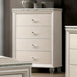 Allie Pearl White Chest by Furniture of America at Eve Furniture