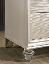 Allie Pearl White Dresser by Furniture of America at Eve Furniture