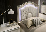 Allie Pearl White Full Bed by Furniture of America at Eve Furniture