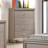 Allie Rose Gold Chest by Furniture of America at Eve Furniture