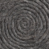 Allium Dark Gray Handwoven Wool Cylindrical Pouf by Mercana at Eve Furniture
