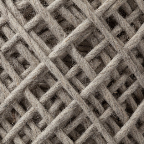 Allium Oatmeal Handwoven Wool Cylindrical Pouf by Mercana at Eve Furniture