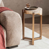 Alliza Natural Large Accent Table by Classic Home at Eve Furniture
