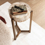 Alliza Natural Medium Accent Table by Classic Home at Eve Furniture