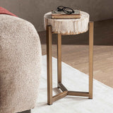 Alliza Natural Medium Accent Table by Classic Home at Eve Furniture