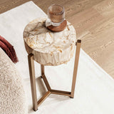 Alliza Natural Small Accent Table by Classic Home at Eve Furniture