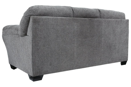 Allmaxx Pewter Fabric Sofa by Ashley at Eve Furniture