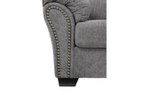 Allmaxx Pewter Fabric Sofa by Ashley at Eve Furniture