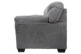 Allmaxx Pewter Fabric Sofa by Ashley at Eve Furniture