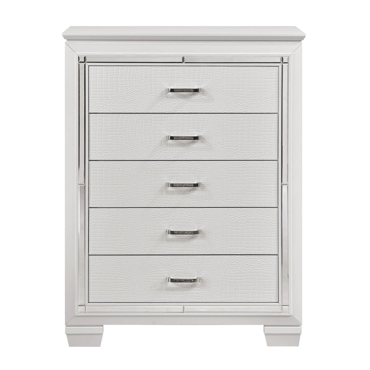 Allura White Chest by Homelegance at Eve Furniture